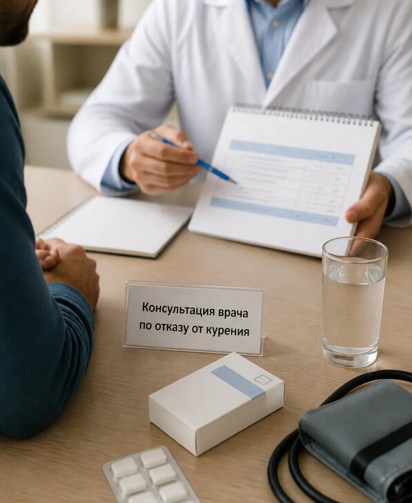 Консультация врача по отказу от курения для взрослых в Саянске
